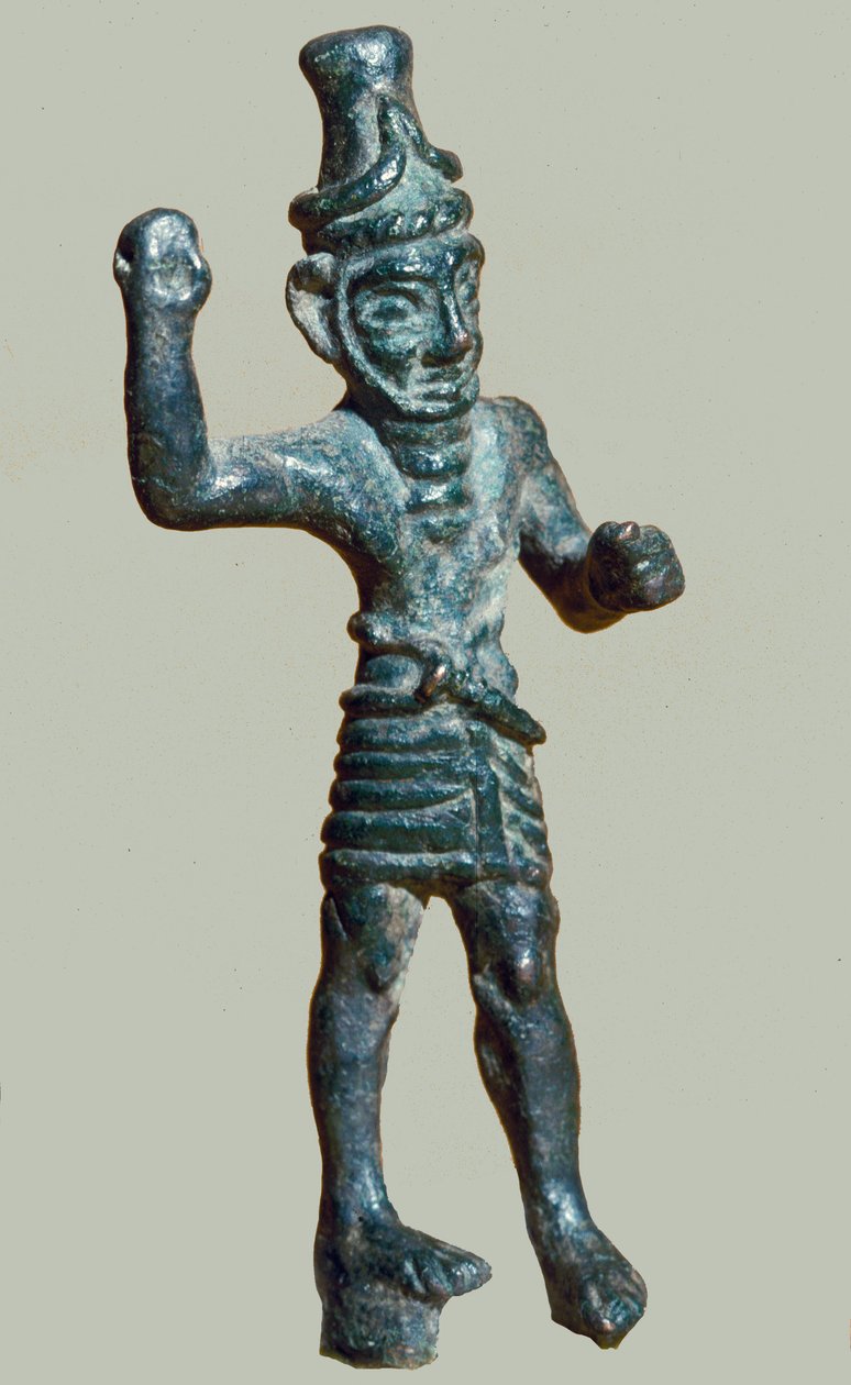 Figurine de Reshef, 14e-13e siècle av. J.-C. (bronze) - Phoenician