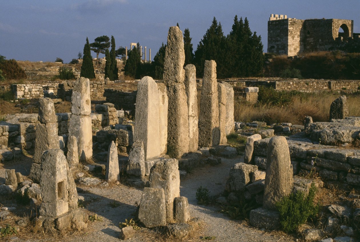 Temple des Obélisques - Phoenician