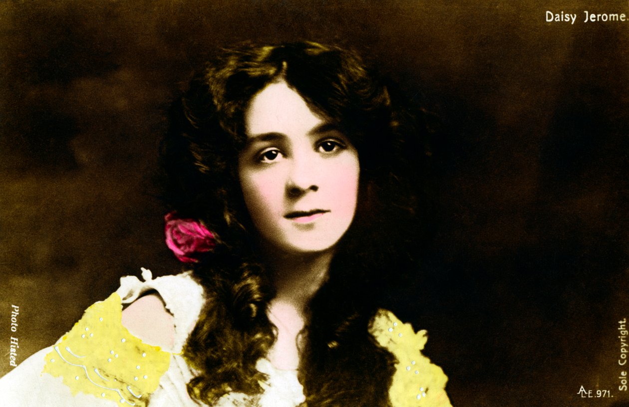 Daisy Jerome, actrice, début du 20ème siècle - Photo Histed