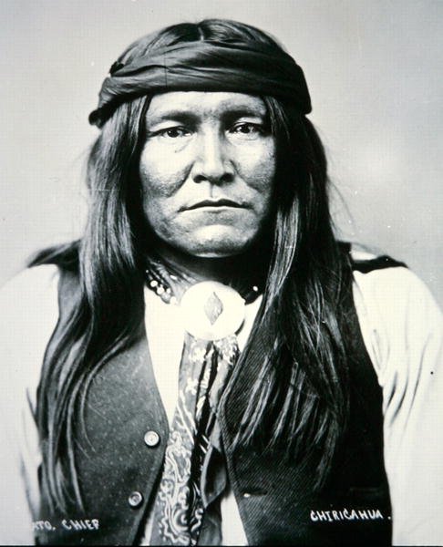 Chato, chef de la tribu Chiricahua - Photographer American