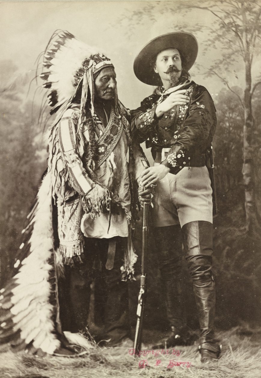 Sitting Bull et Buffalo Bill - Photographer Canadian