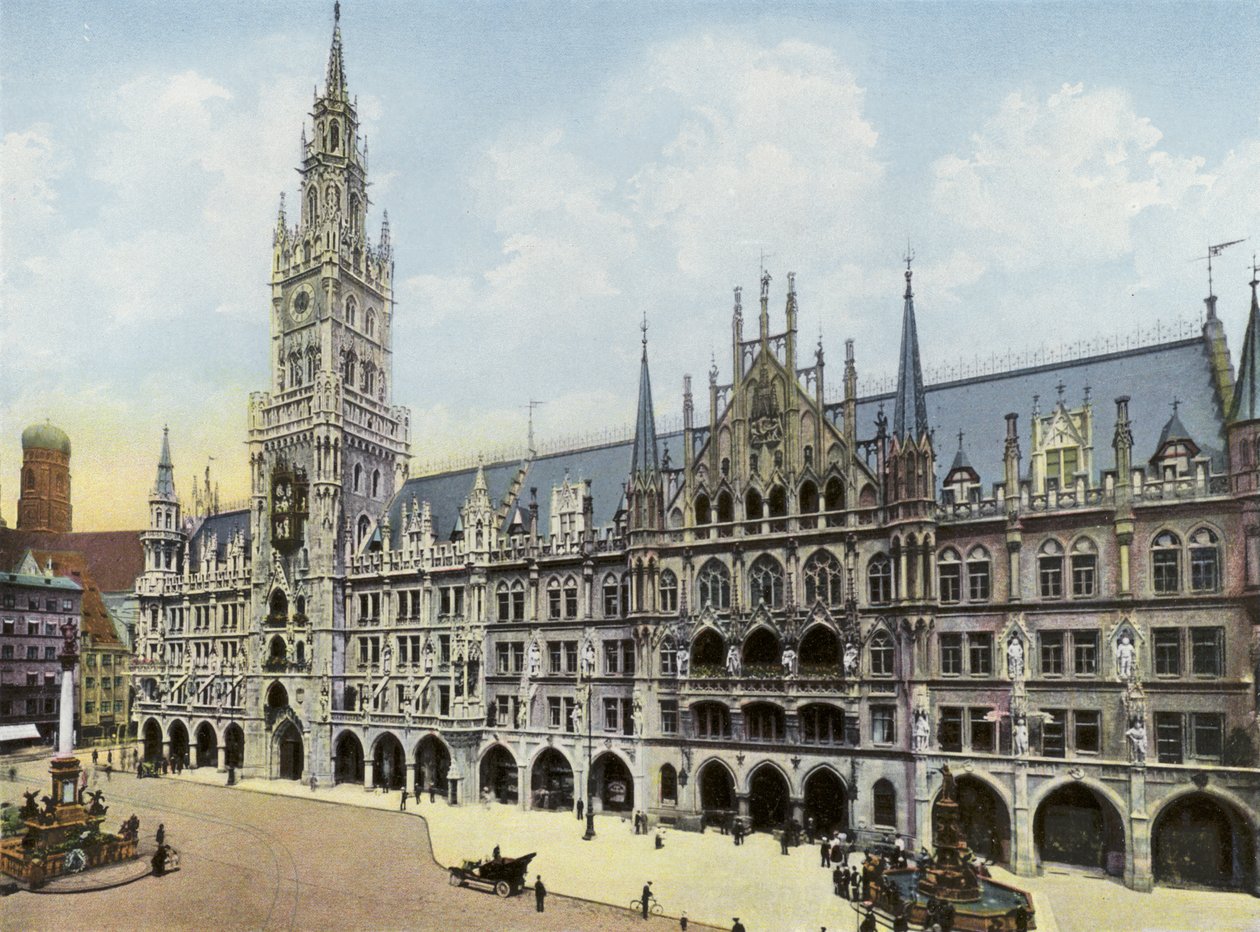 Munich : Neues Rathaus - Photographer German