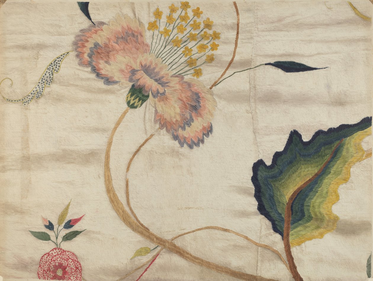 Broderie au crewel, vers 1936 - Phyllis Dorr
