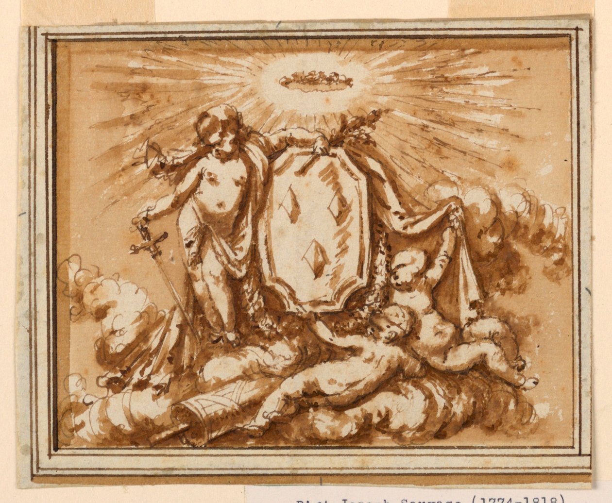 Conception pour un dessus de porte - Piat Joseph Sauvage