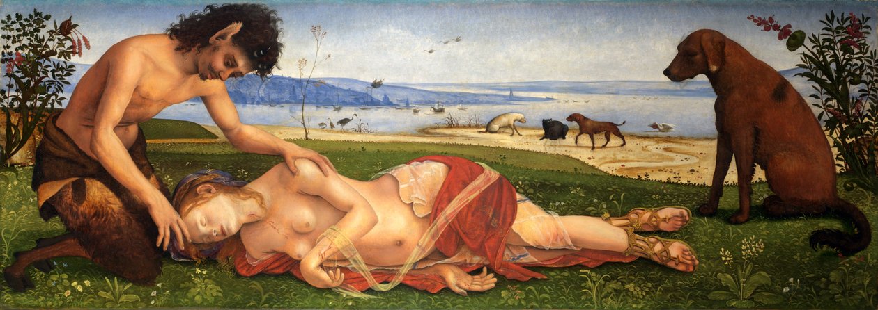 Un satyre pleurant sur une nymphe, vers 1495 - Piero di Cosimo