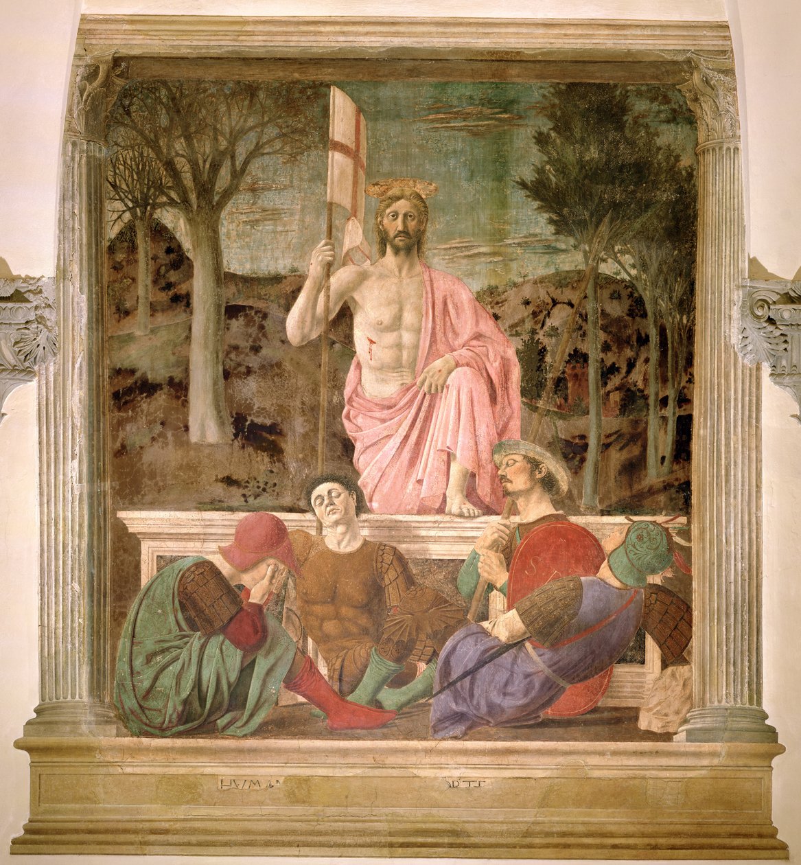La Résurrection, c.1463 - Piero della Francesca