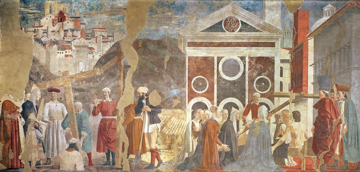 La Vérification de la Vraie Croix, achevée en 1464 - Piero della Francesca
