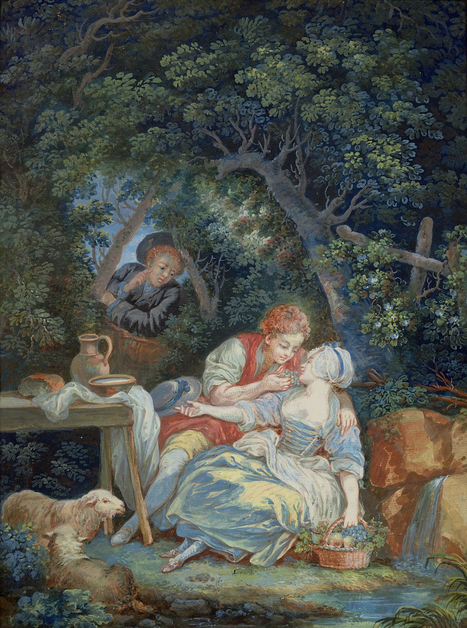 Annette et Lubin - Pierre Antoine Baudouin