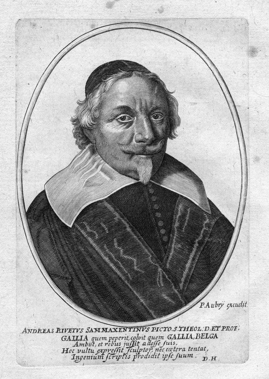 portrait gravé - Pierre Aubry