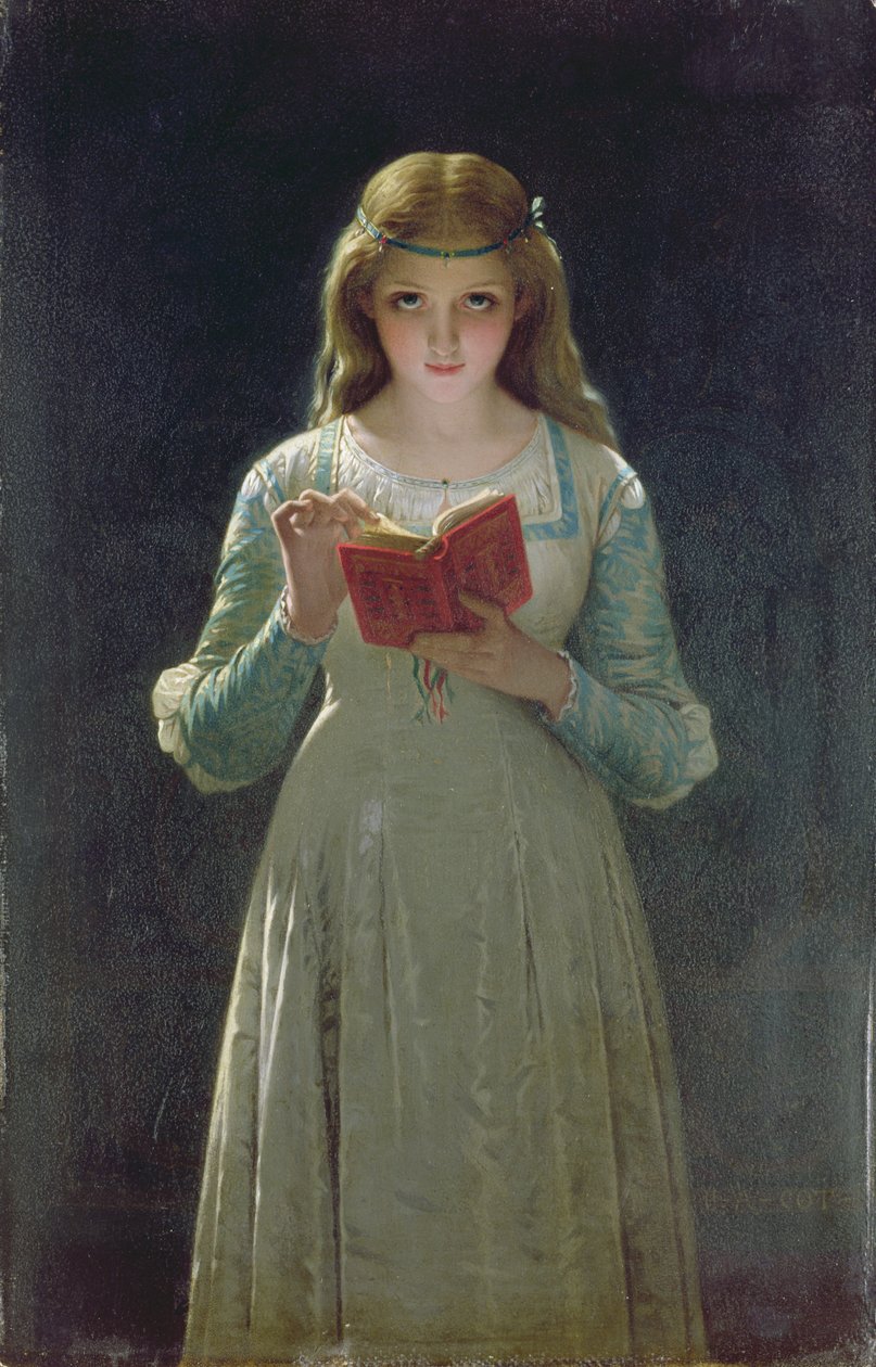 Le Lecteur - Pierre Auguste Cot