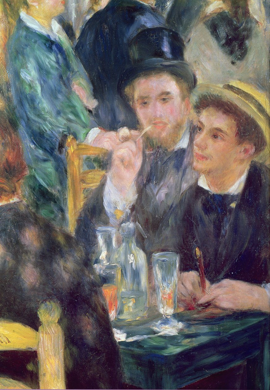 Bal au Moulin de la Galette (détail) - Pierre Auguste Renoir