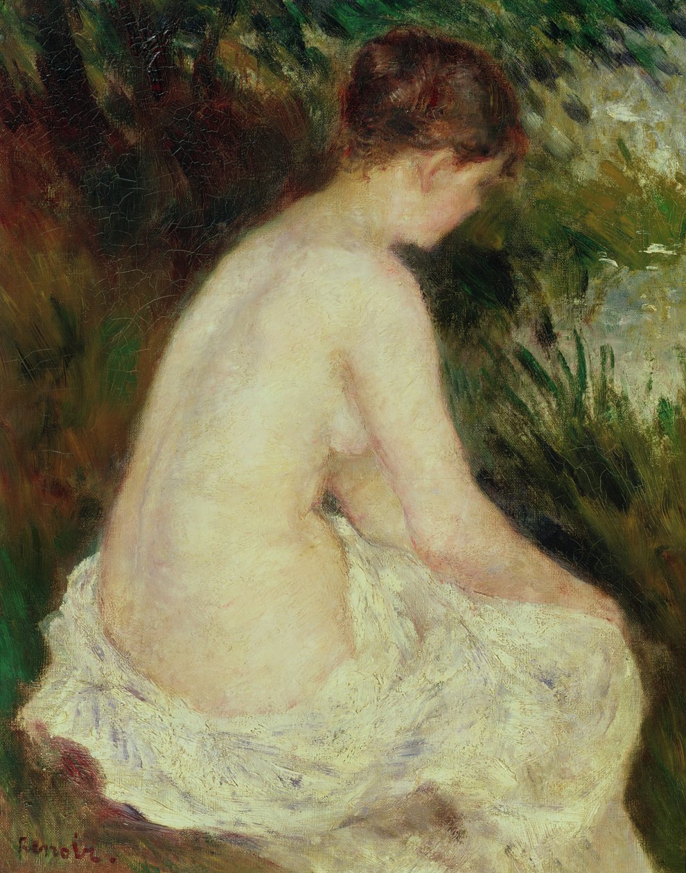 Baigneur, 1879 - Pierre Auguste Renoir