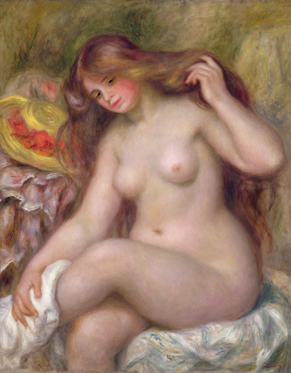 Baigneur, c.1903 - Pierre Auguste Renoir