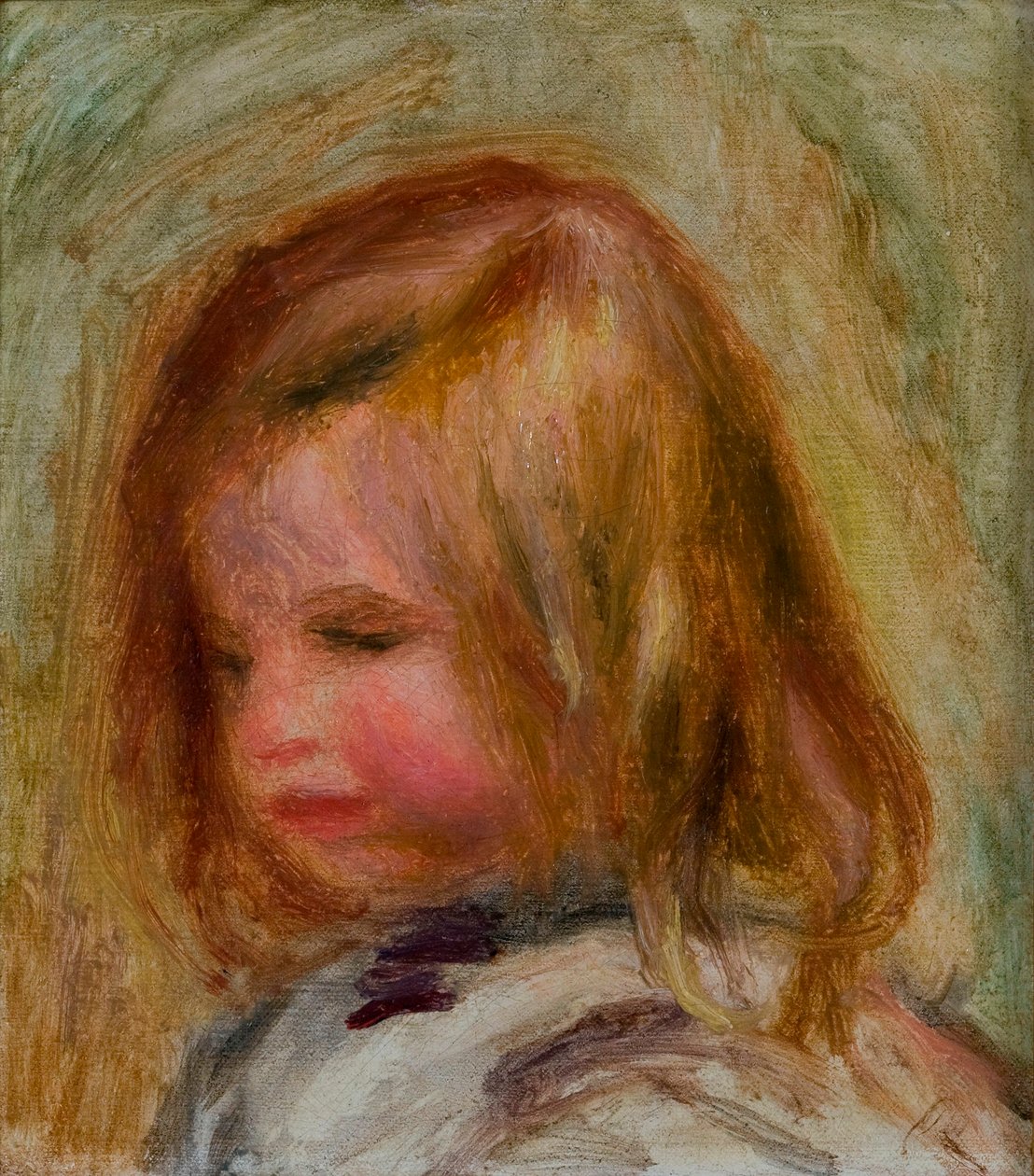 Buste de Coco - Pierre Auguste Renoir
