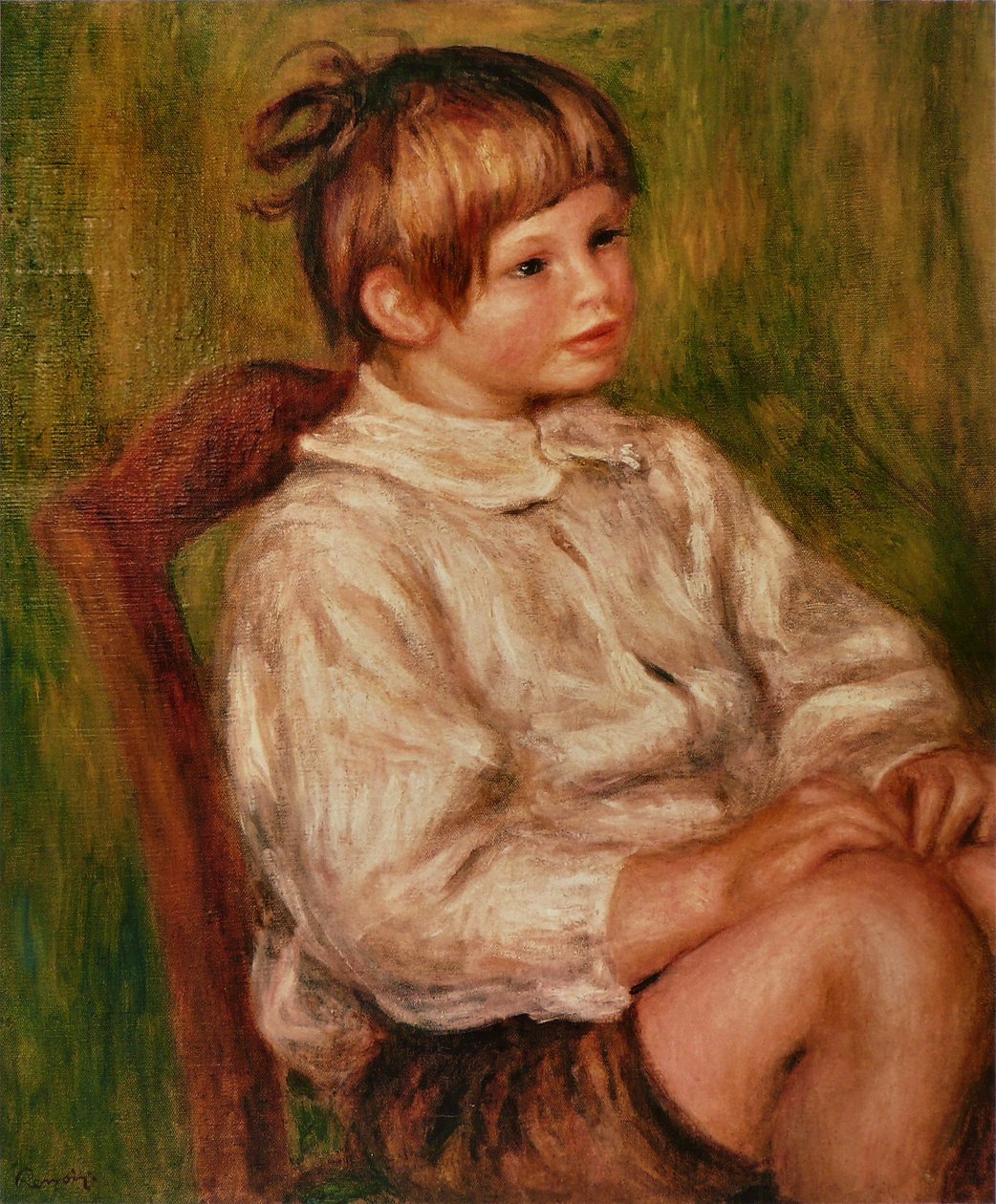 Coco (Claude Renoir) - Pierre Auguste Renoir