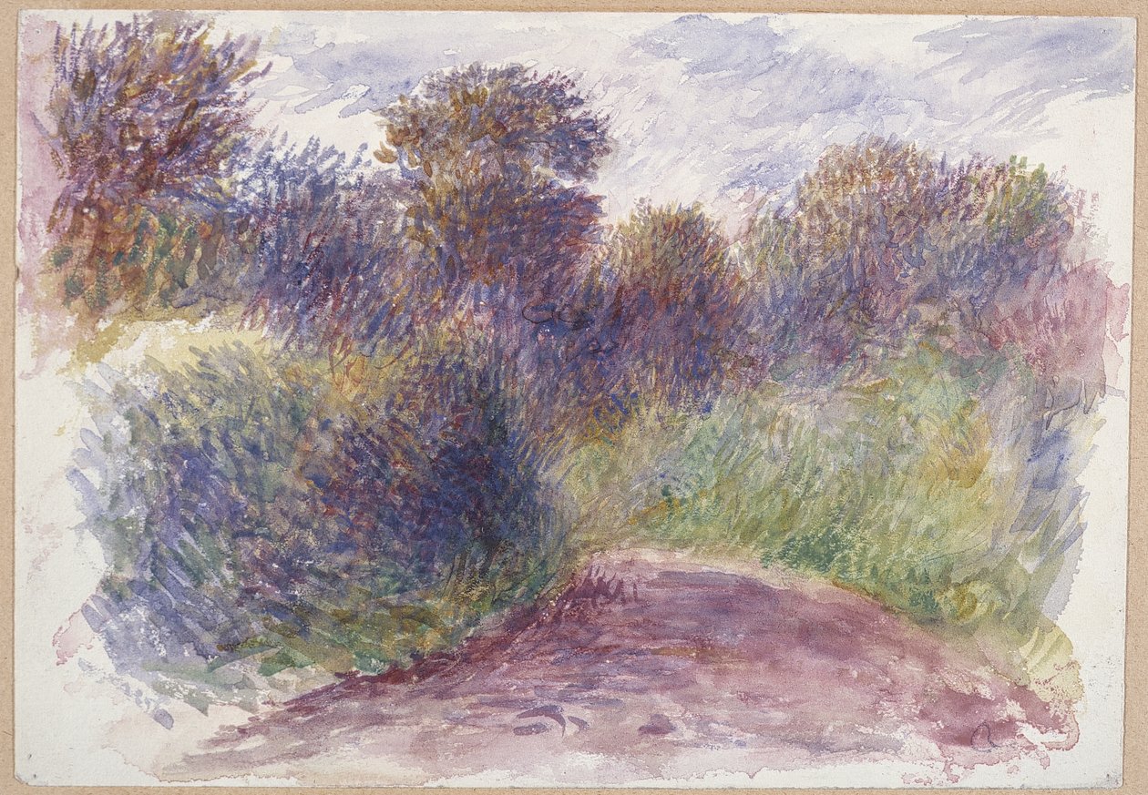 Chemin de campagne - Pierre Auguste Renoir