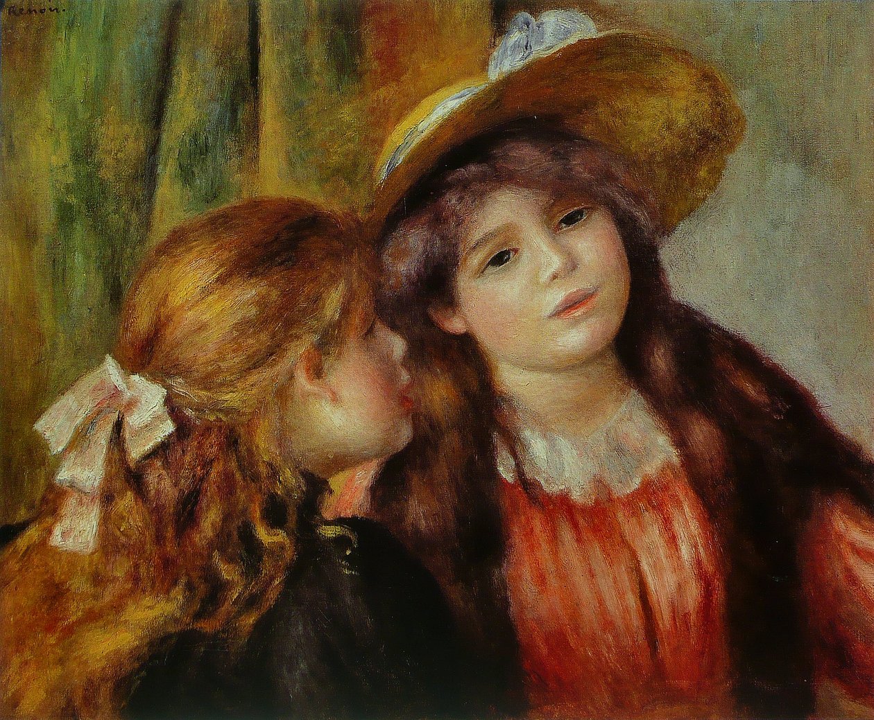 Deux fillettes - Pierre Auguste Renoir