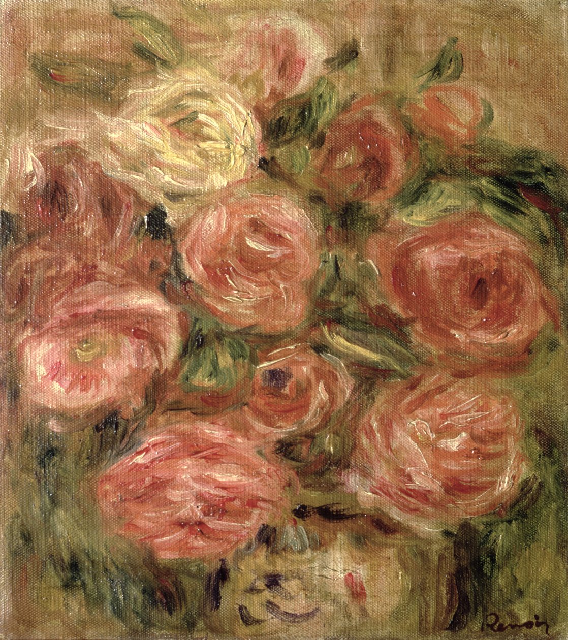 Fleurs, 1913-19 - Pierre Auguste Renoir