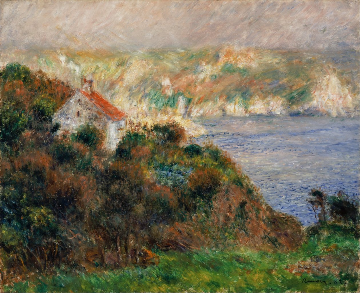 Brouillard à Guernesey - Pierre Auguste Renoir