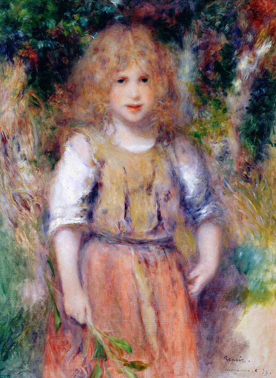 Jeune fille gitane, 1879 - Pierre Auguste Renoir