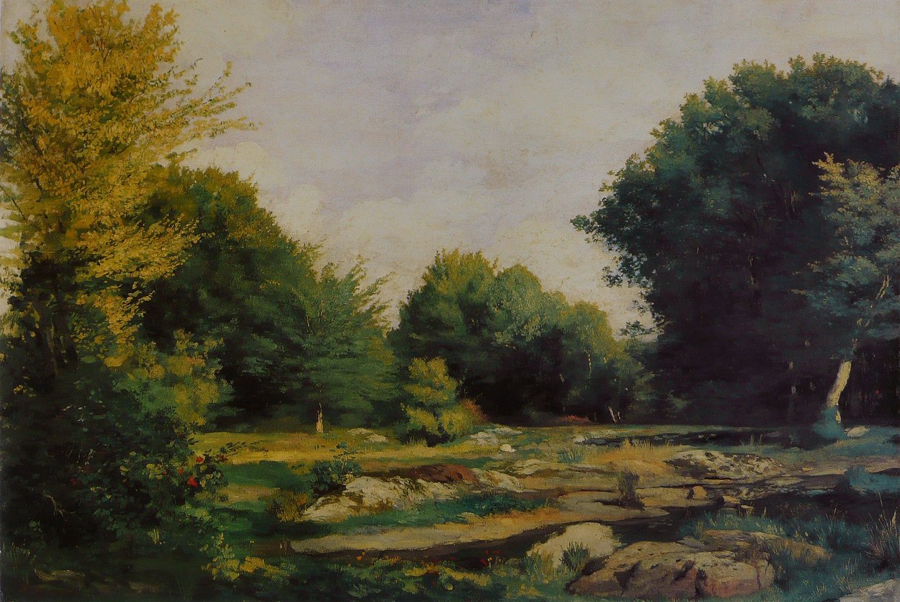 La Clairière - Pierre Auguste Renoir