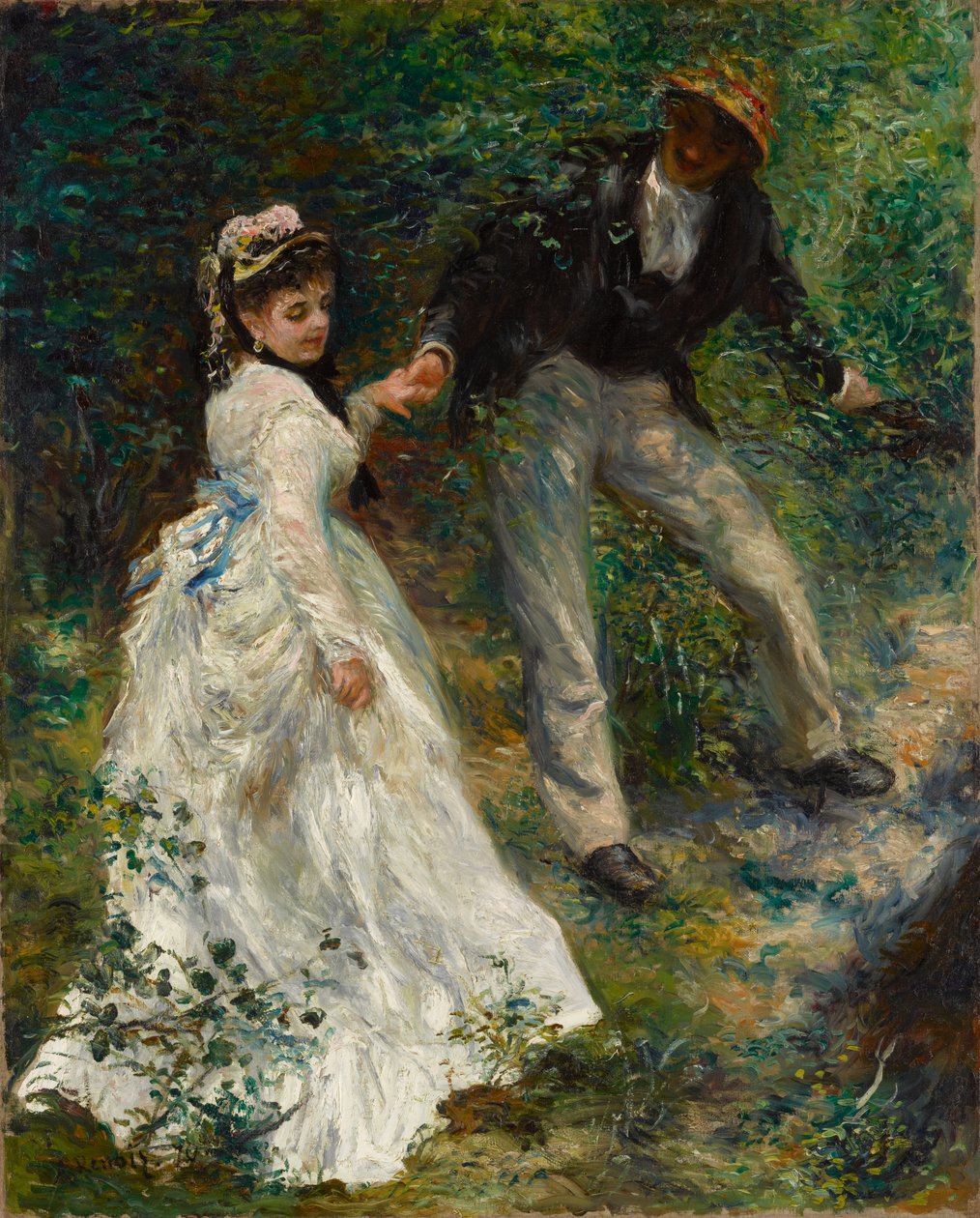 La Promenade - Pierre Auguste Renoir