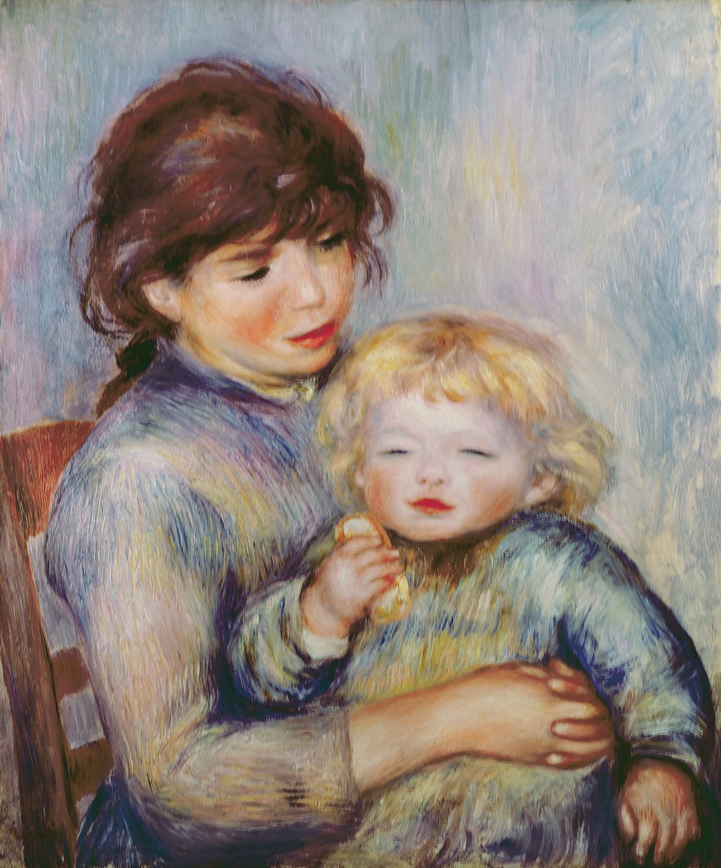 Maternité, ou Enfant avec un biscuit, 1887 - Pierre Auguste Renoir