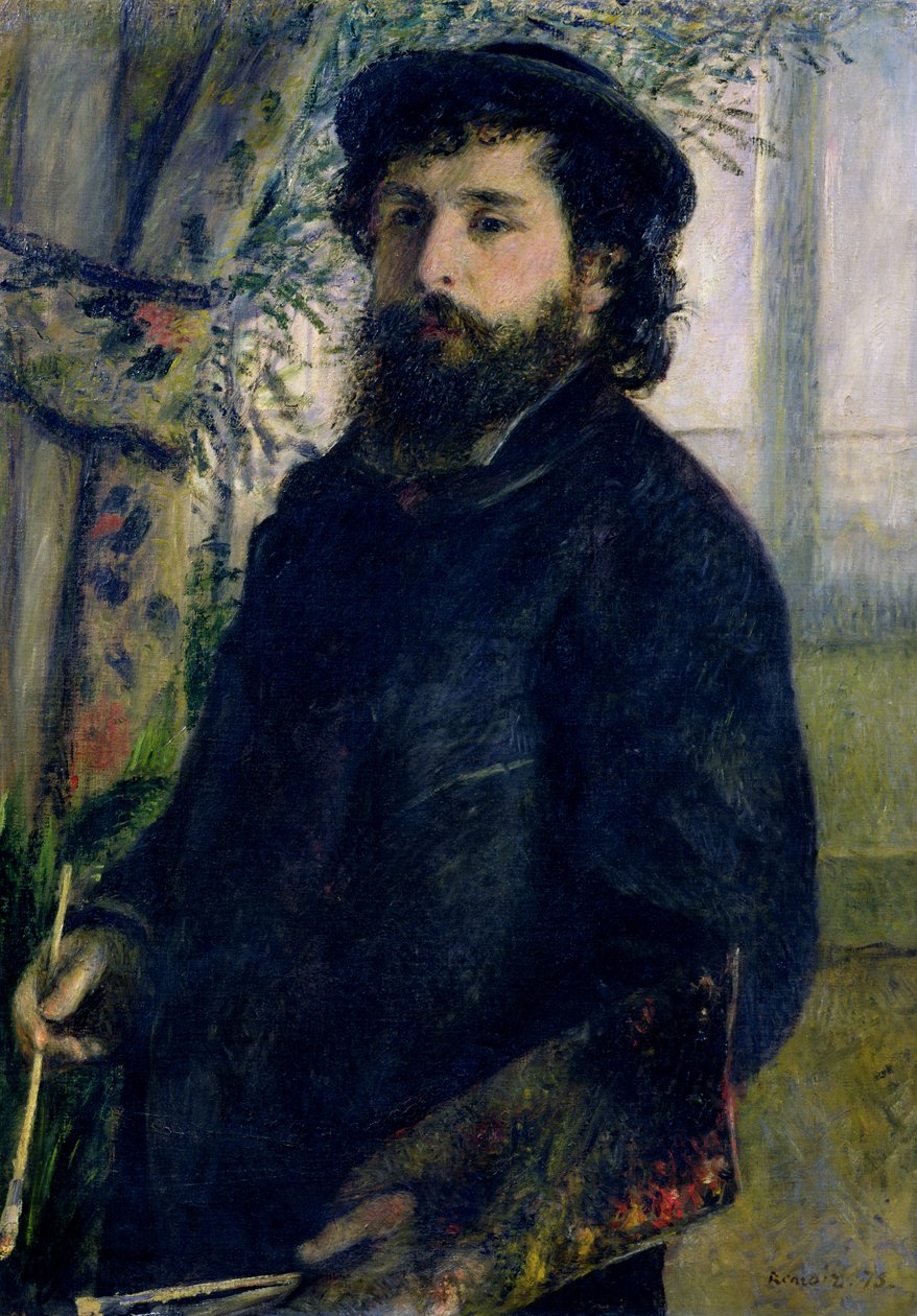 Portrait de Claude Monet (1840-1926) - Pierre Auguste Renoir