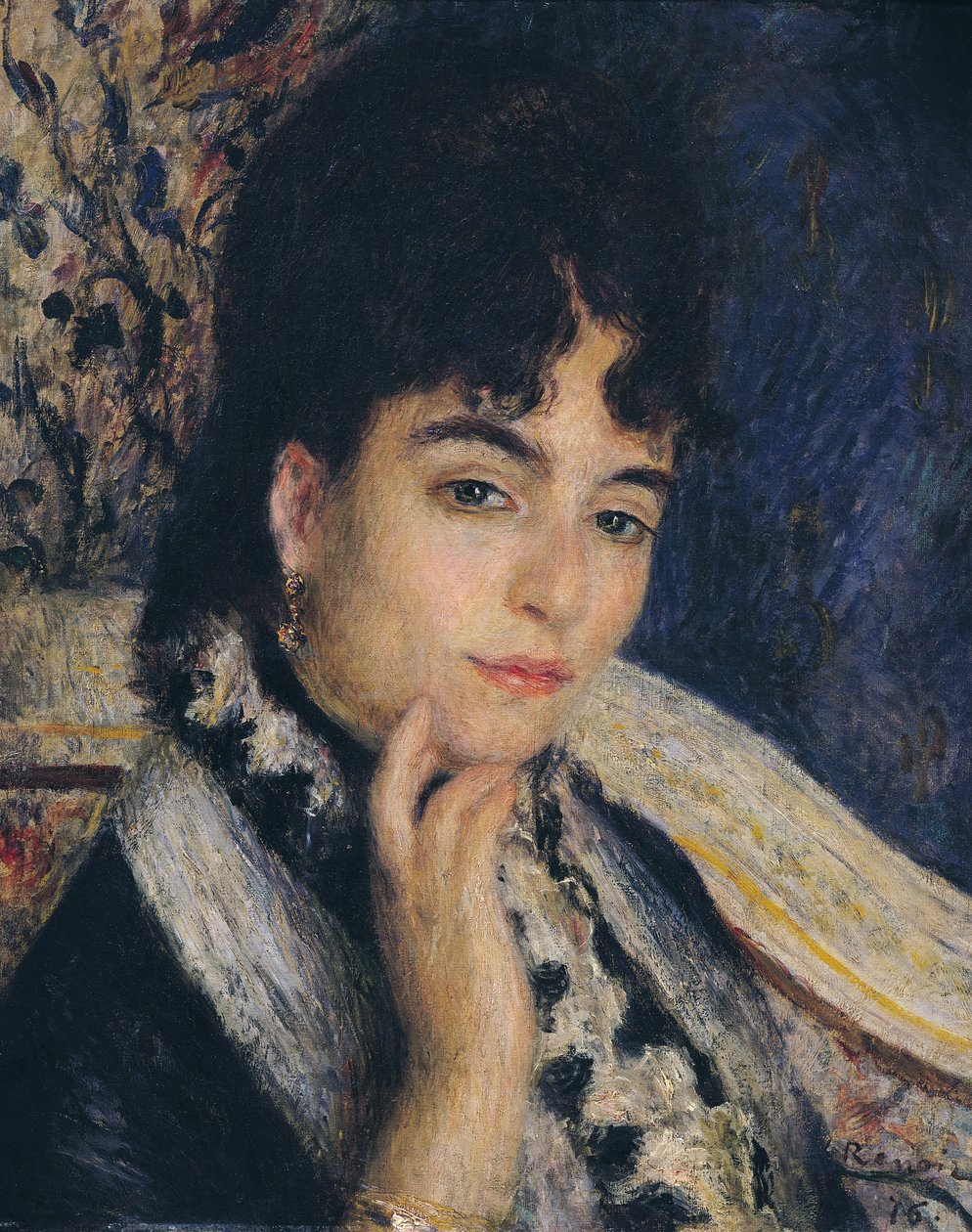 Portrait de Madame Alphonse Daudet (1844-1940) 1876 - Pierre Auguste Renoir
