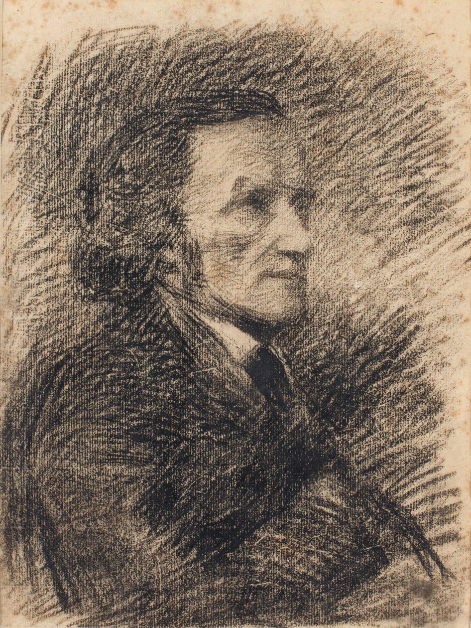 Portrait de Richard Wagner - Pierre Auguste Renoir