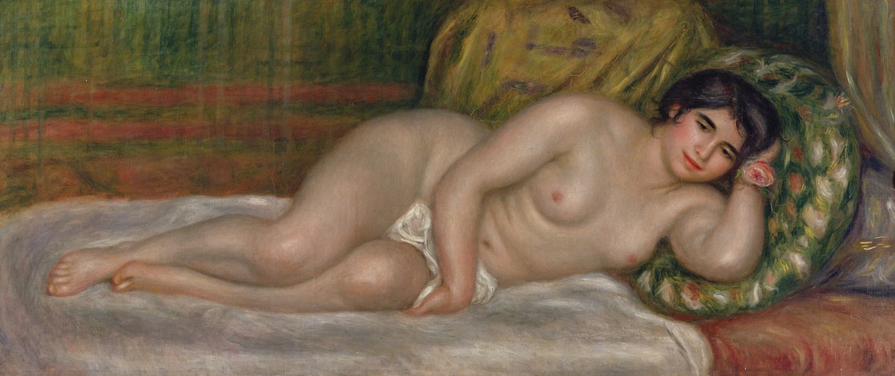 Femme nue allongée (Gabrielle) 1906-07 - Pierre Auguste Renoir