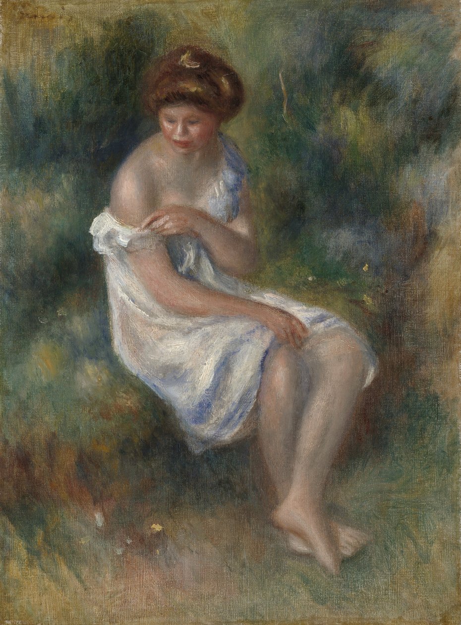 Le Baigneur, c.1900 - Pierre Auguste Renoir