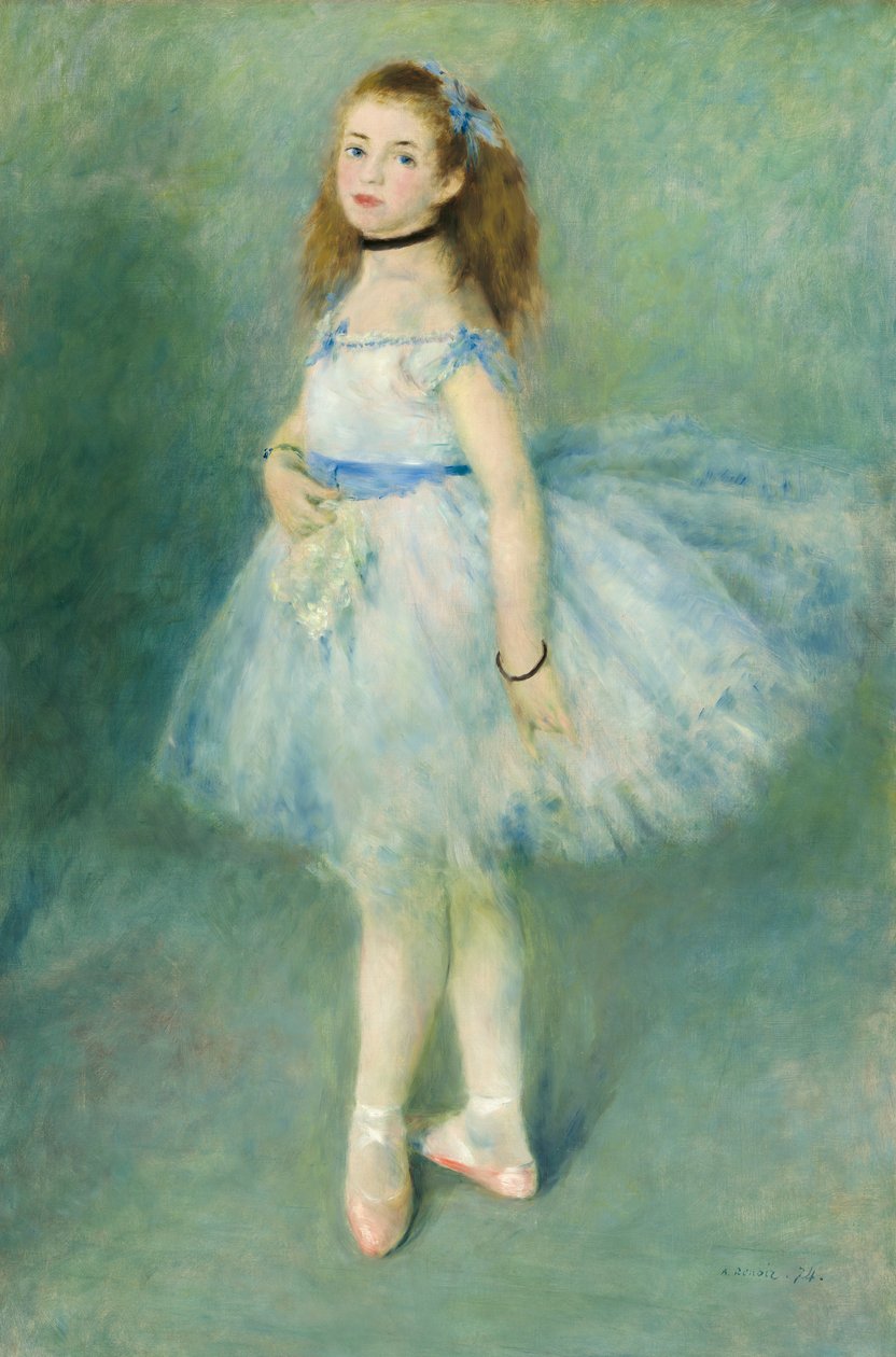 La Danseuse, 1874 - Pierre Auguste Renoir