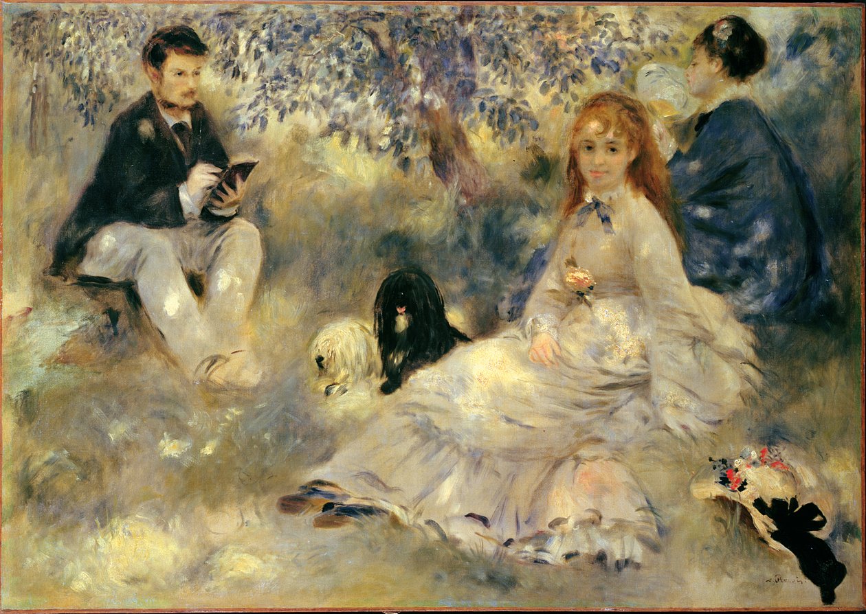 La famille Henriot, vers 1871 - Pierre Auguste Renoir
