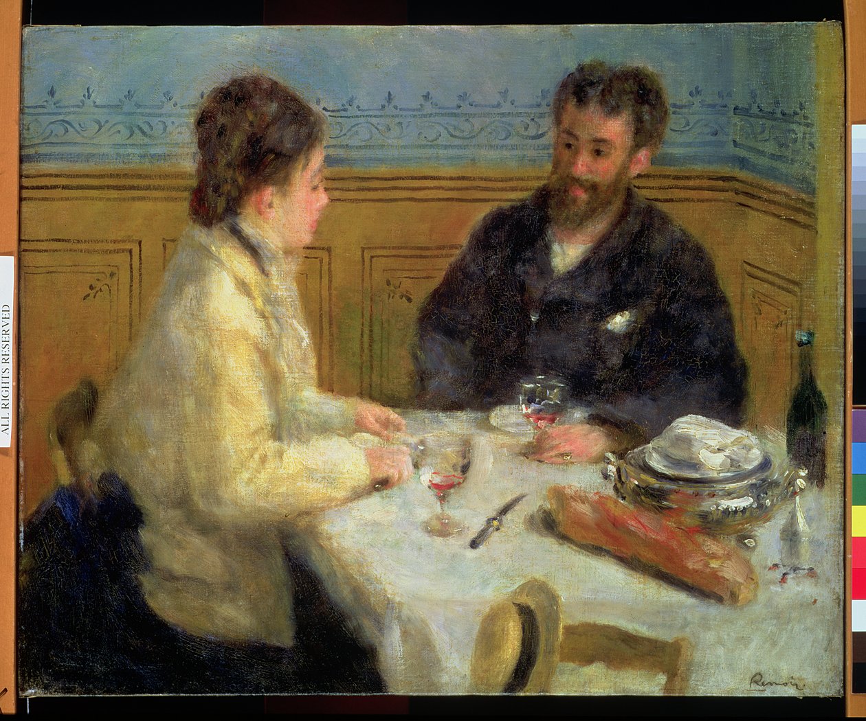 Le déjeuner, vers 1879 - Pierre Auguste Renoir