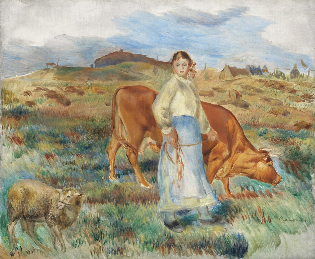 Le retour des champs, 1886 - Pierre Auguste Renoir