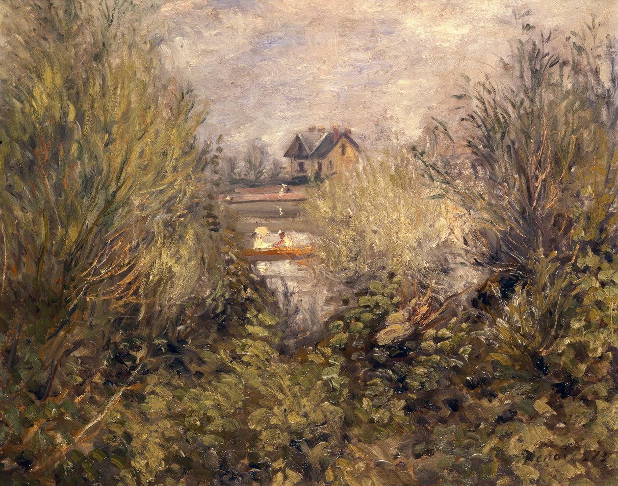 La Seine à Argenteuil, 1873 - Pierre Auguste Renoir