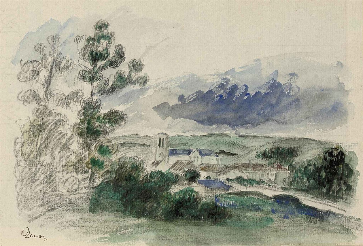 Village - Pierre Auguste Renoir