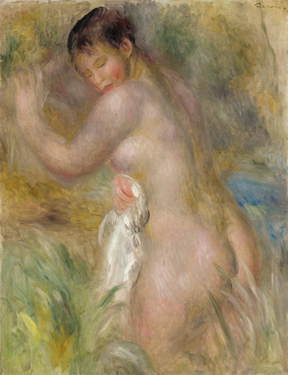La baigneuse - Pierre Auguste Renoir
