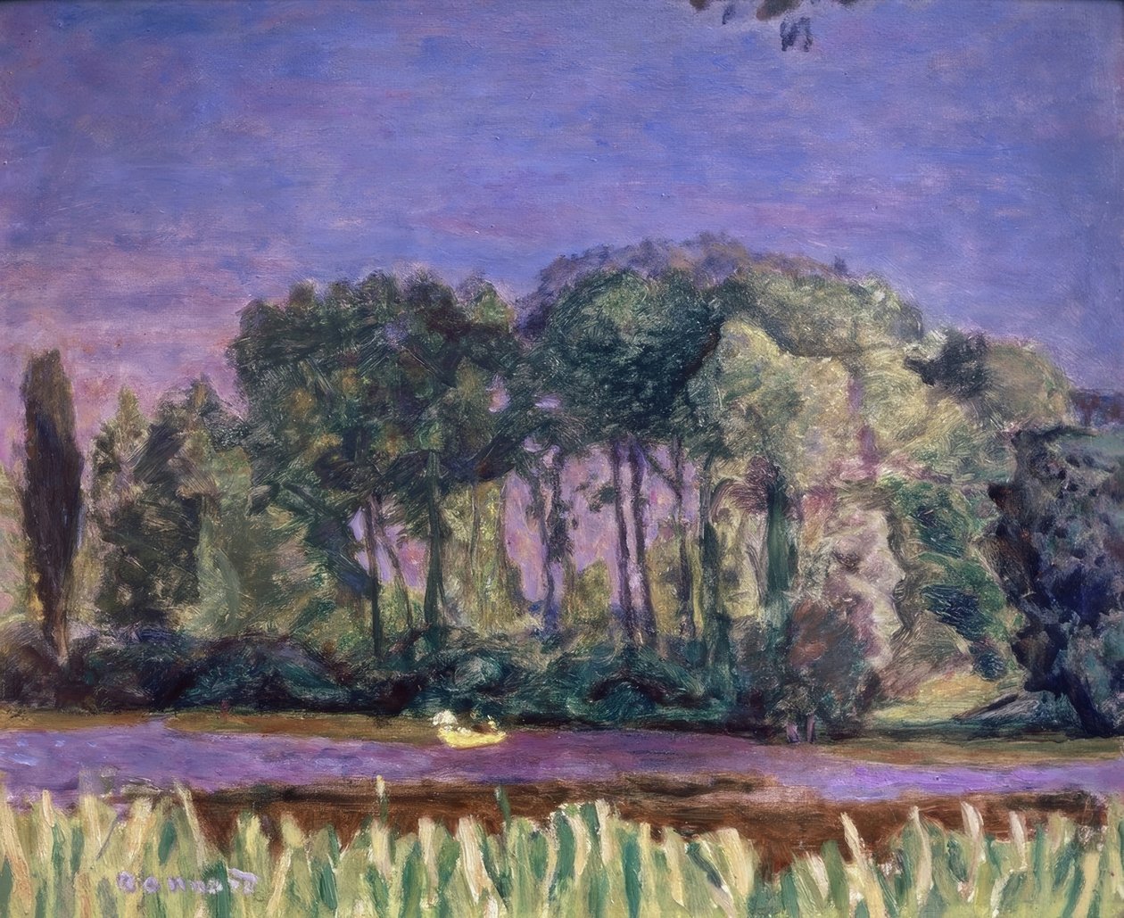 Rives de la Seine - Pierre Bonnard