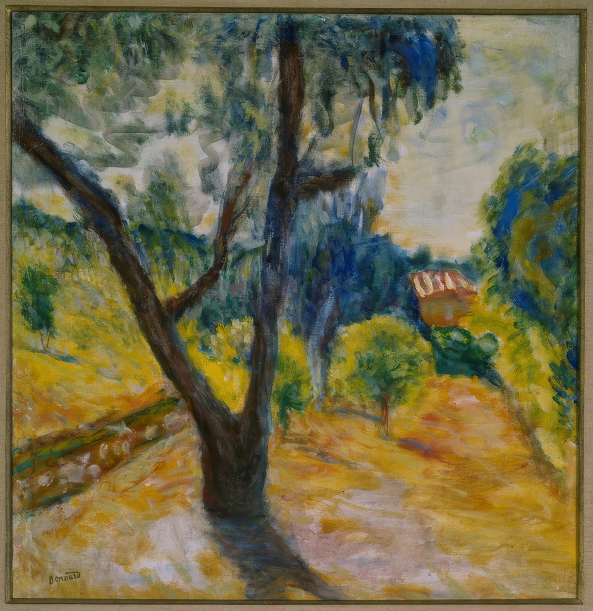 Paysage à l’olivier - Pierre Bonnard