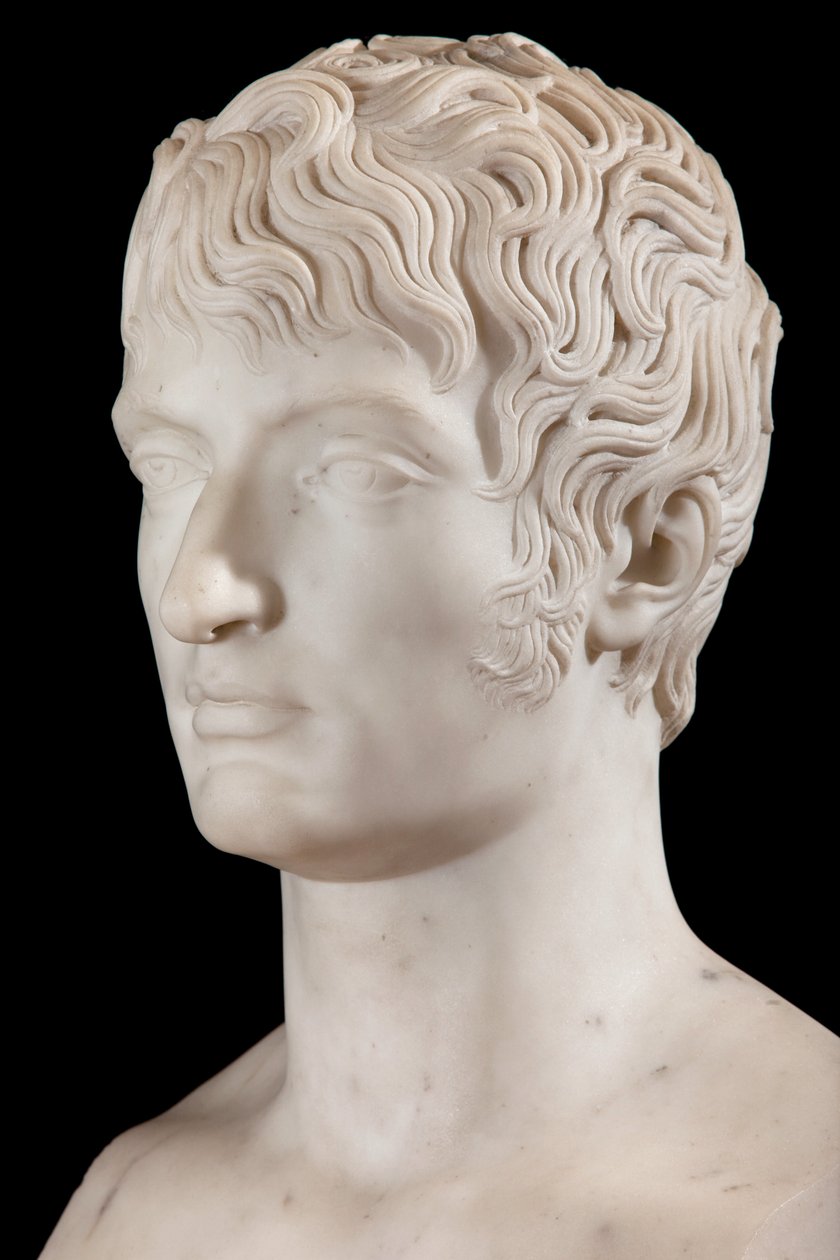Buste de Louis Bonaparte (marbre) (détail) - Pierre Cartellier