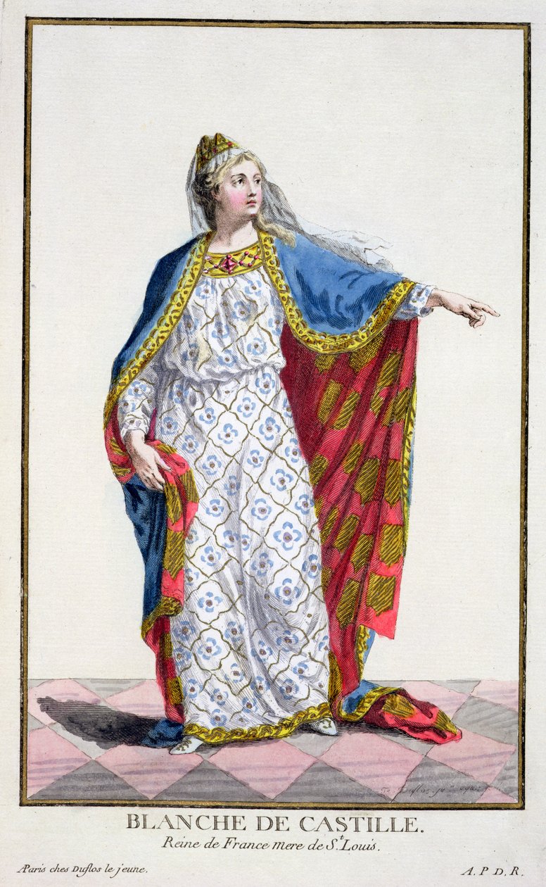 Blanche de Castille (1188-1252) Reine de France de 