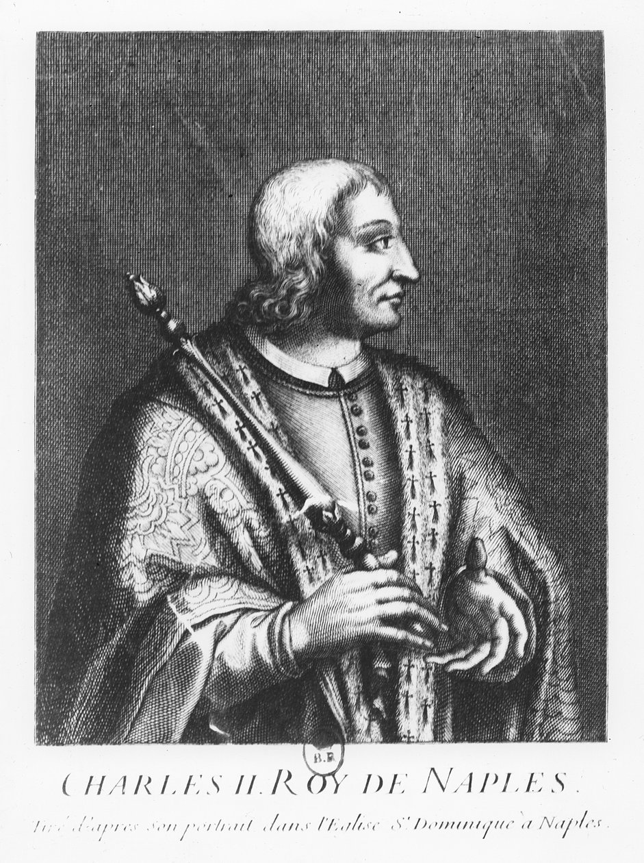 Charles II, le Boiteux, roi de Naples - Pierre Duflos
