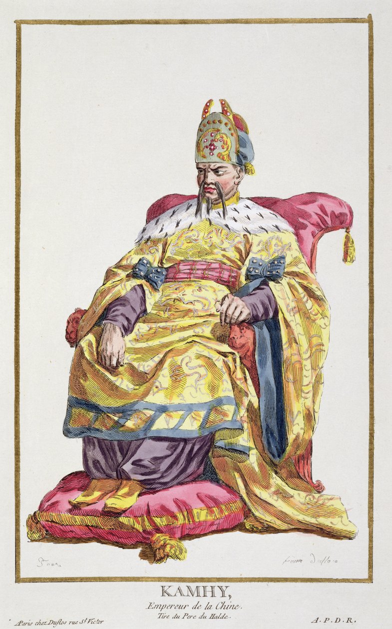 Kang Tsi (1662-1722) Empereur mandchou de Chine de 