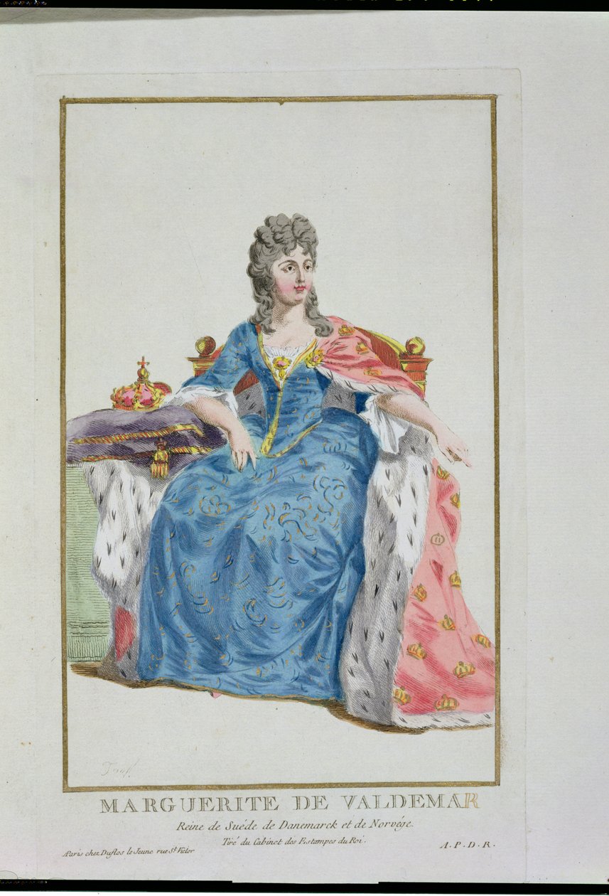 Marguerite (1353-1412) Reine de Danemark, Norvège et Suède, de 