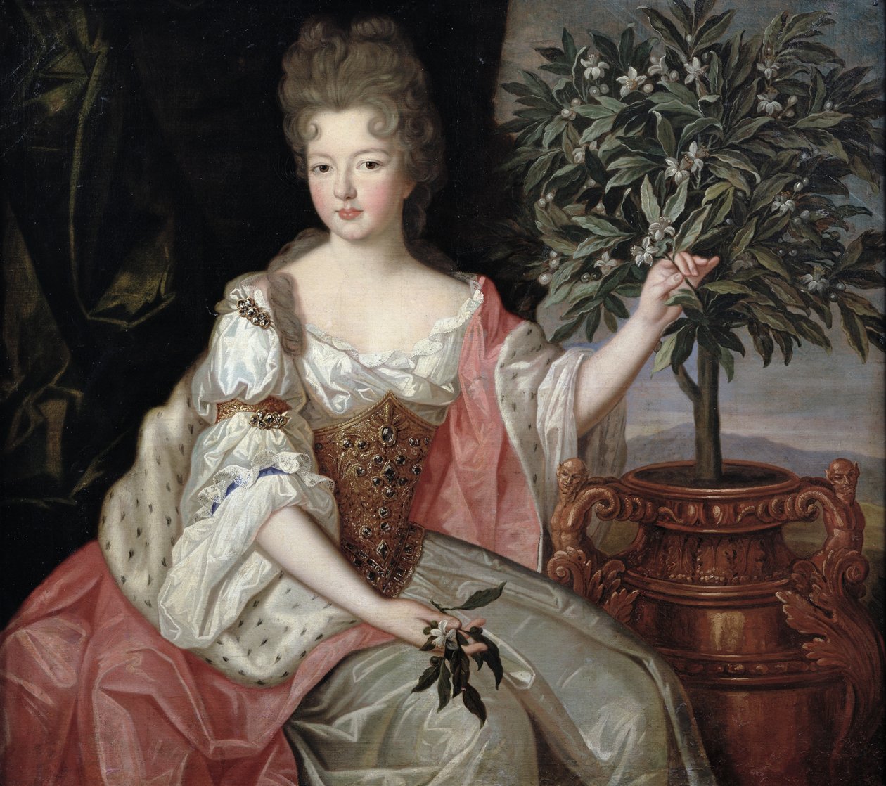 Portrait de Françoise Marie de Bourbon, Duchesse d
