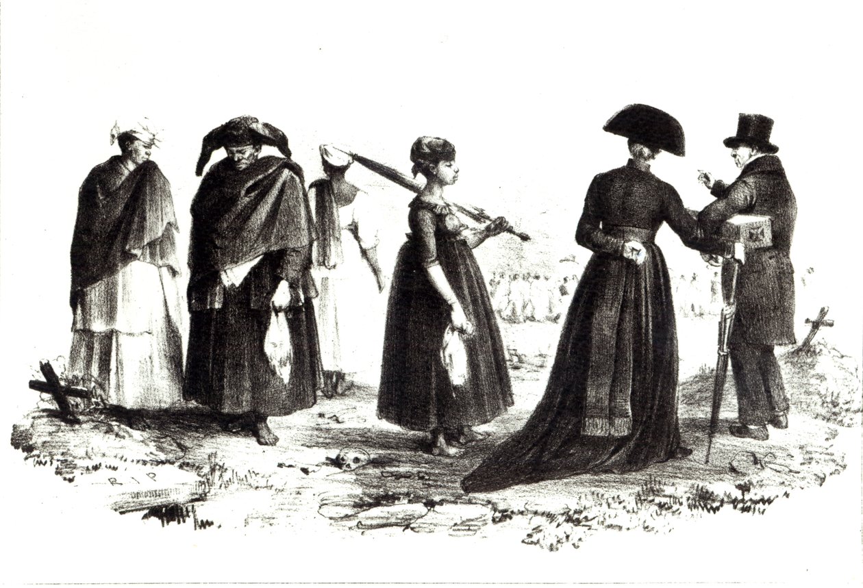 Cimetière à Parimaribo, de 
