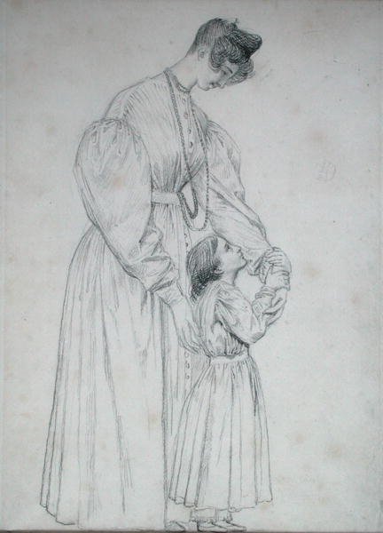 Madame de Gisors et sa fille, 1827 - Pierre Jean David dAngers