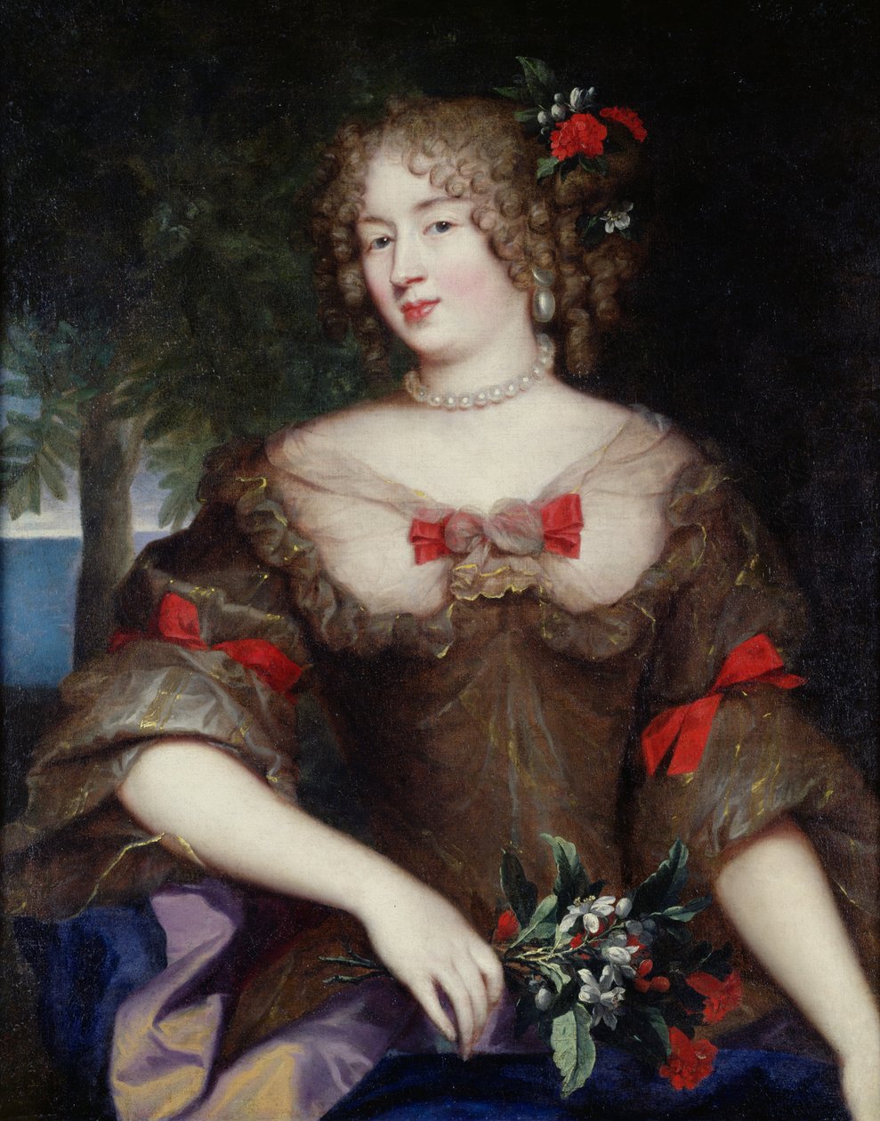Françoise de Sévigné (1646-1705) Comtesse de Grignan - Pierre Mignard